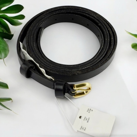 Double-Wrap Belt, Black Size Medium - NWT J Crew - Size M Black Leather Belt - Picture 7 of 15